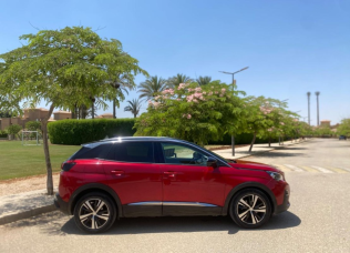Peugeot 3008 2021 Red Automatic Used for Sale in 6 October