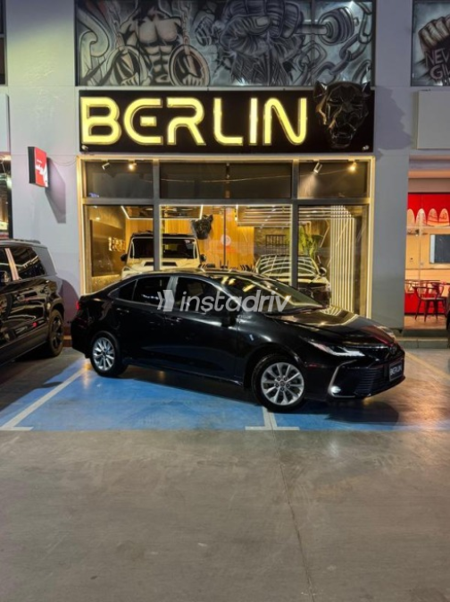 Toyota Corolla 2021 Black Automatic Used for Sale in Cairo - 2