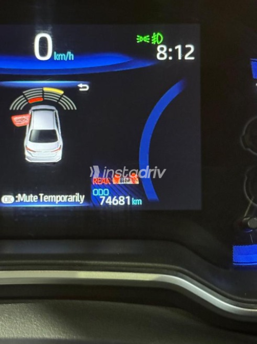 Toyota Corolla 2021 Black Automatic Used for Sale in Cairo - 8