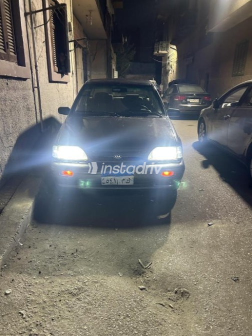 Kia Pride 2001 Dark Gray Automatic Used for Sale in Cairo - 1