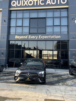 مرسيدس E 300 2021 أسود أوتوماتيك مستعملة للبيع في القاهرة