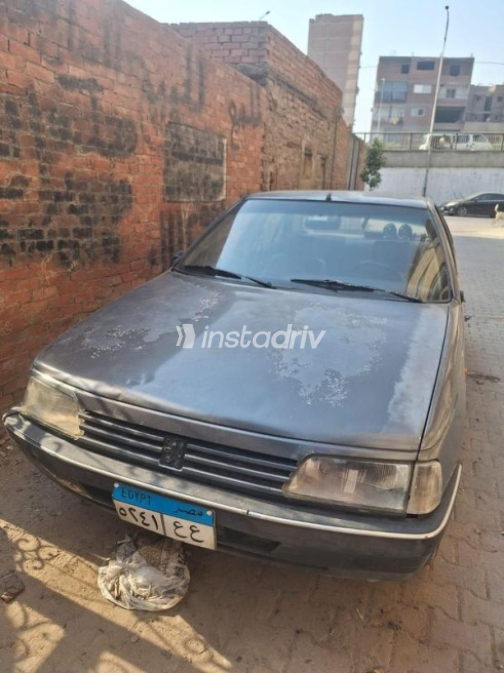 بيجو 405 1991 رمادي غامق أوتوماتيك مستعملة للبيع في الجيزة - 1