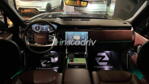 لاند روفر رنج روفر فوج 2024 أسود أوتوماتيك مستعملة للبيع في مصر الجديدة - 4