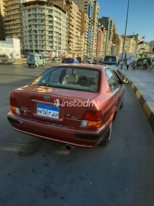 تويوتا تيرسل 1997 أحمر أوتوماتيك مستعملة للبيع في الإسكندرية - 3