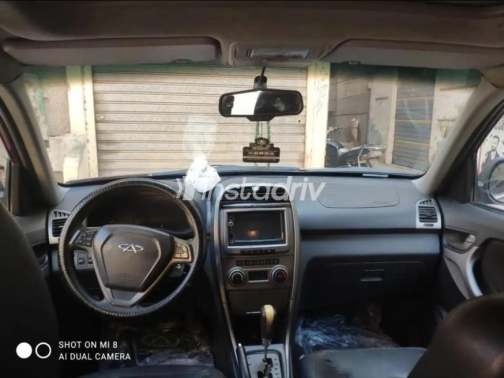 Chery Tiggo 3 2019 Dark Red Automatic Used for Sale in Sharqia - 3