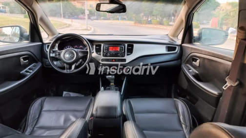 Kia Carens 2014 Dark Gray Automatic Used for Sale in Nasr city - 6