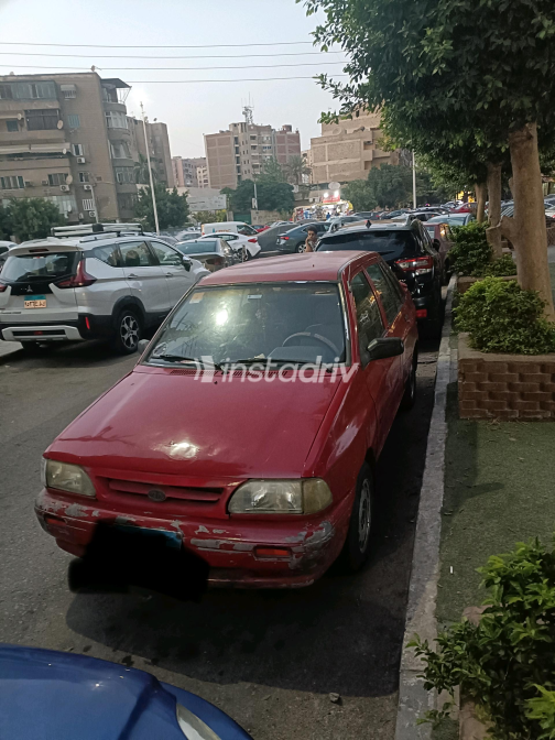 كيا برايد 2000 أحمر أوتوماتيك مستعملة للبيع في القاهرة الكبرى ( القاهرة - الجيزة) - 2