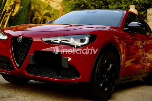 Alfa Romeo Stelvio 2024 Red Automatic Used for Sale in Maadi - 2