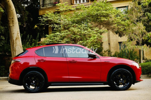 Alfa Romeo Stelvio 2024 Red Automatic Used for Sale in Maadi - 4
