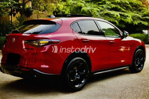 Alfa Romeo Stelvio 2024 Red Automatic Used for Sale in Maadi - 5