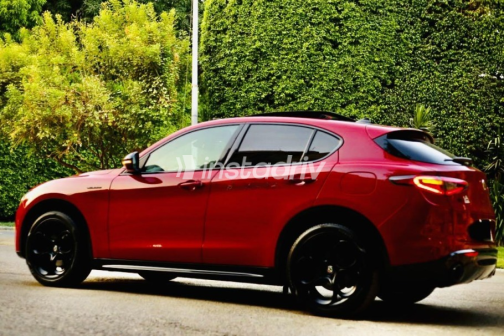 Alfa Romeo Stelvio 2024 Red Automatic Used for Sale in Maadi - 6