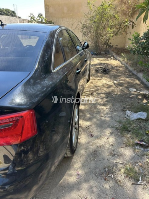 اودي A6 2014 أسود أوتوماتيك مستعملة للبيع في الإسكندرية - 4
