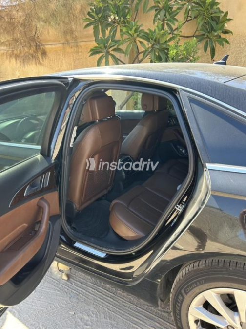 اودي A6 2014 أسود أوتوماتيك مستعملة للبيع في الإسكندرية - 7
