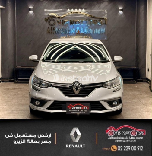 Renault Megane 2018 Silver Automatic Used for Sale in Greater Cairo ( Cairo + Giza) - 2
