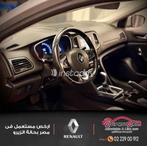 Renault Megane 2018 Silver Automatic Used for Sale in Greater Cairo ( Cairo + Giza) - 3