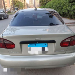 دايو لانوس 2000 فضي أوتوماتيك مستعملة للبيع في القاهرة