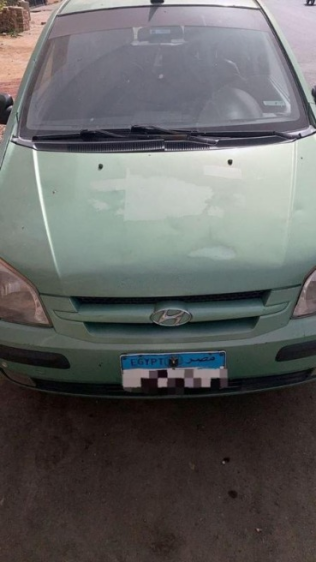 Hyundai Getz 2005 Green Automatic Used for Sale in Cairo