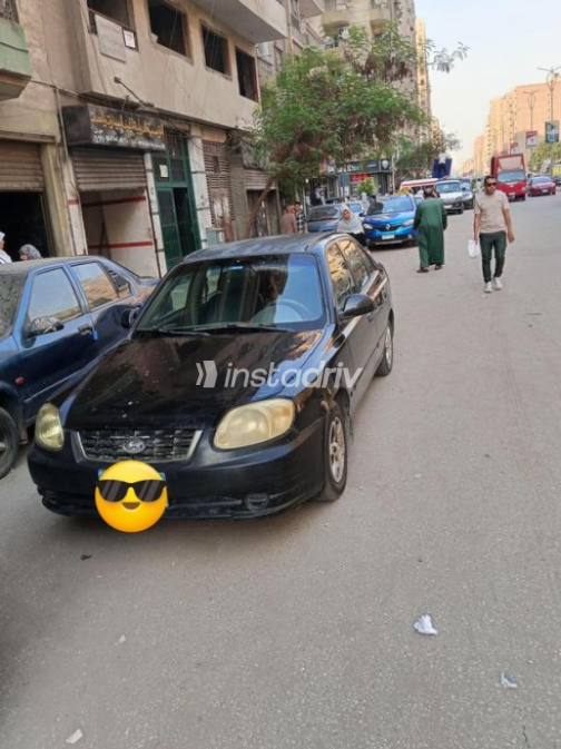 Hyundai Verna 2010 Black Automatic Used for Sale in Giza - 1