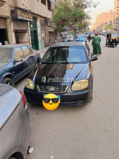 Hyundai Verna 2010 Black Automatic Used for Sale in Giza - 2