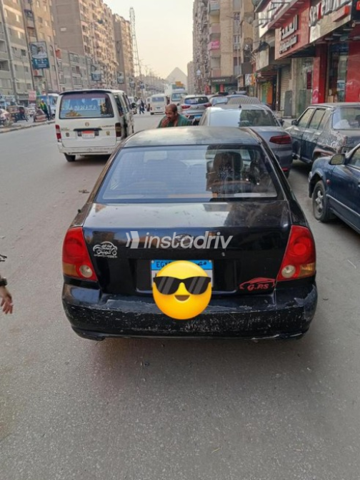 Hyundai Verna 2010 Black Automatic Used for Sale in Giza - 3