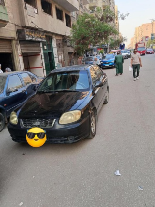 هيونداي فيرنا 2010 أسود أوتوماتيك مستعملة للبيع في الجيزة