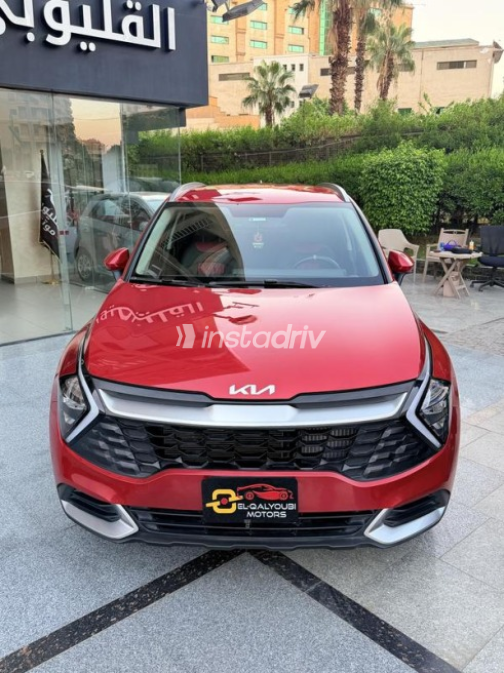 Kia Sportage 2024 Dark Red Automatic Used for Sale in Nasr city - 3