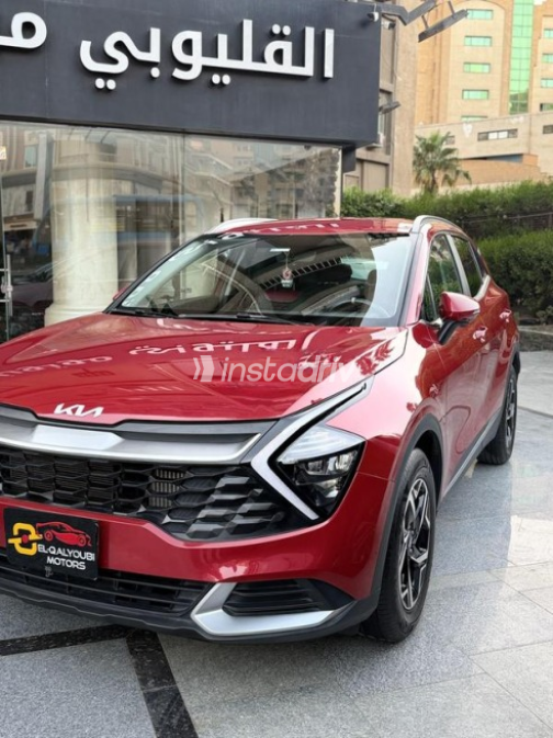 Kia Sportage 2024 Dark Red Automatic Used for Sale in Nasr city - 10
