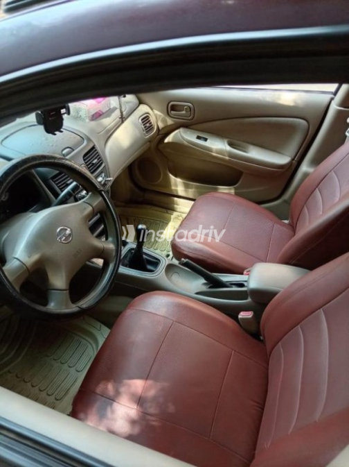 Nissan Sunny 2009 Dark Red Automatic Used for Sale in Shobra - 7