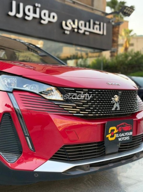 Peugeot 3008 2024 Red Automatic Used for Sale in Nasr city - 3