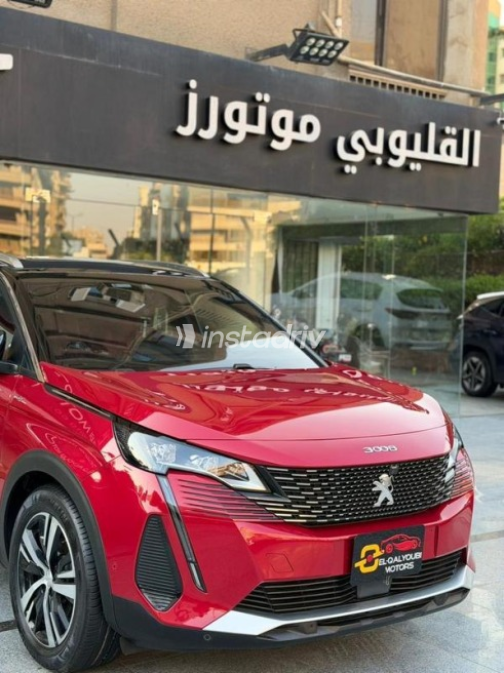 Peugeot 3008 2024 Red Automatic Used for Sale in Nasr city - 4