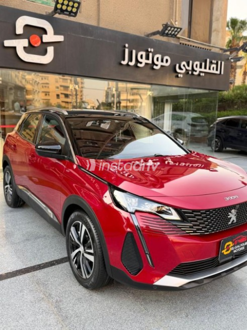 Peugeot 3008 2024 Red Automatic Used for Sale in Nasr city - 8