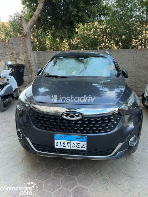Chery Tiggo 7 2022 Dark Gray Automatic Used for Sale in Greater Cairo ( Cairo + Giza) - 6