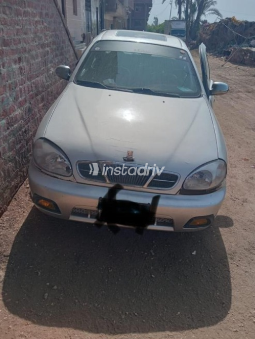 Daewoo Lanos 2 2002 Silver Automatic Used for Sale in Bilbeis - 4