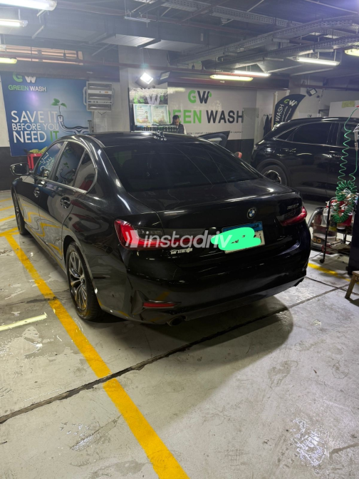BMW 320 2021 Black Automatic Used for Sale in Greater Cairo ( Cairo + Giza) - 3