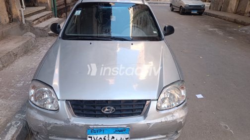 Hyundai Verna 2008 Silver Manual Used for Sale in Greater Cairo ( Cairo + Giza) - 2