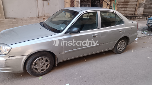 Hyundai Verna 2008 Silver Manual Used for Sale in Greater Cairo ( Cairo + Giza) - 6