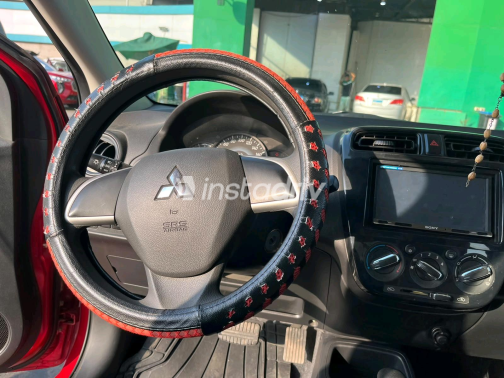 Mitsubishi Attrage 2023 Red CVT Used for Sale in Greater Cairo ( Cairo + Giza) - 6