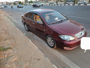 Byd F3 2016 Dark Red Automatic Used for Sale in Greater Cairo ( Cairo + Giza)