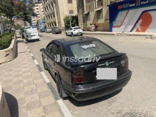 Skoda Octavia 2000 Black Automatic Used for Sale in Mansoura - 5