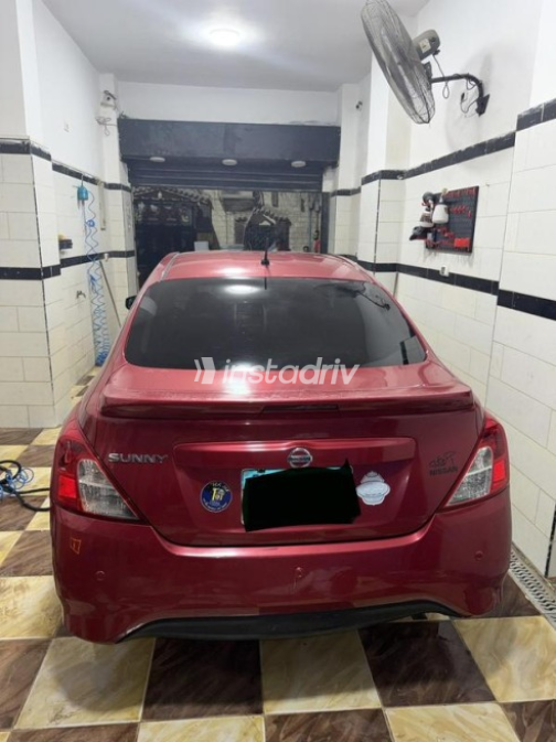 Nissan Sunny 2023 Red Automatic Used for Sale in Alexandria - 4
