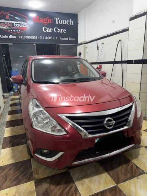 Nissan Sunny 2023 Red Automatic Used for Sale in Alexandria - 6