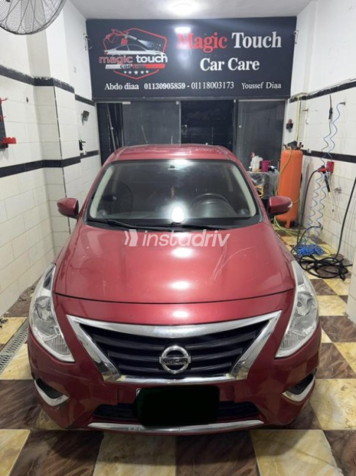 Nissan Sunny 2023 Red Automatic Used for Sale in Alexandria - 7