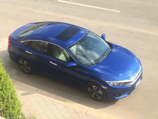Honda Civic 2018 Blue Automatic Used for Sale in Greater Cairo ( Cairo + Giza)