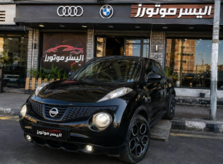 نيسان جوك 2014 أسود أوتوماتيك مستعملة للبيع في طنطا
