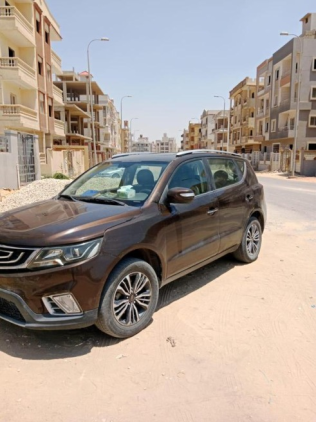 جيلي EX7 2019 برونزي أوتوماتيك مستعملة للبيع في حدائق اكتوبر