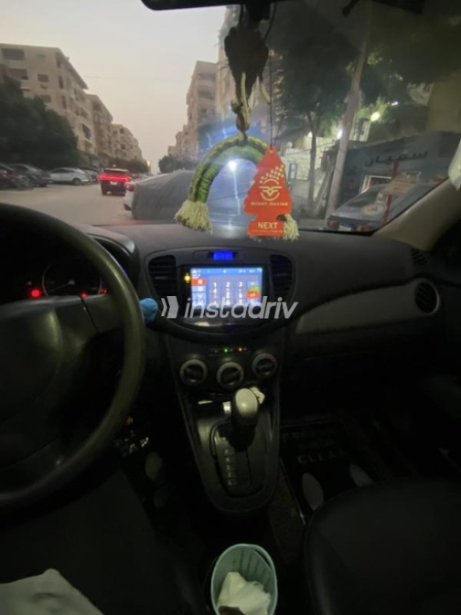 هيونداي I10 2012 أحمر أوتوماتيك مستعملة للبيع في الهرم - 3