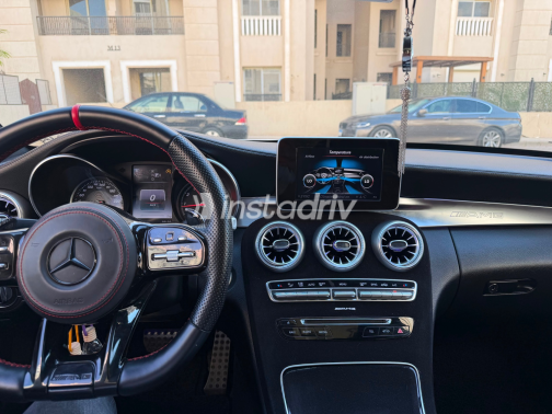 Mercedes C 180 2015 White Automatic Used for Sale in Greater Cairo ( Cairo + Giza) - 1