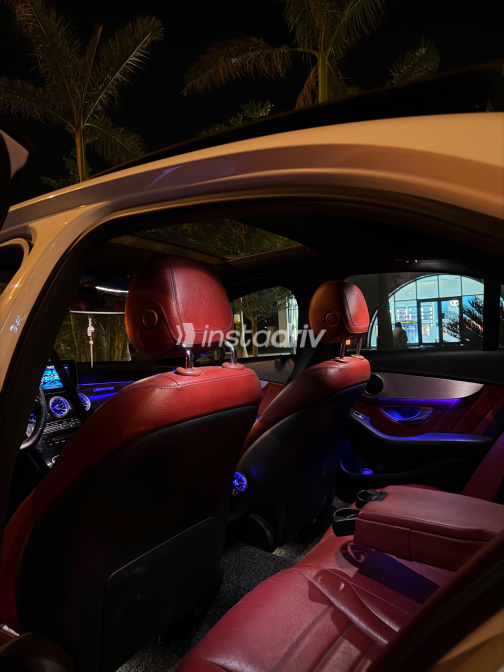 Mercedes C 180 2015 White Automatic Used for Sale in Greater Cairo ( Cairo + Giza) - 6