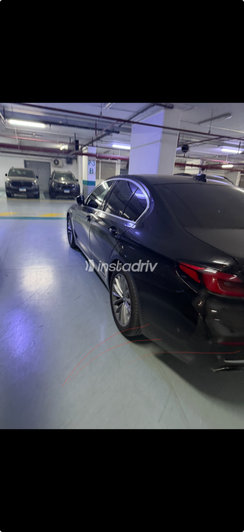 BMW 520 2023 Black Automatic Used for Sale in Greater Cairo ( Cairo + Giza) - 3