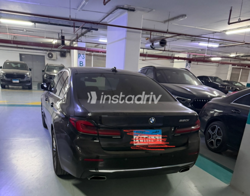 BMW 520 2023 Black Automatic Used for Sale in Greater Cairo ( Cairo + Giza) - 4